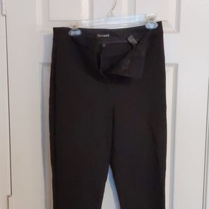 Black high waisted skinny dress pants